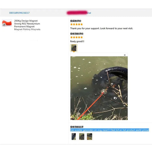 Heavy Duty Fishing Magnet Rope